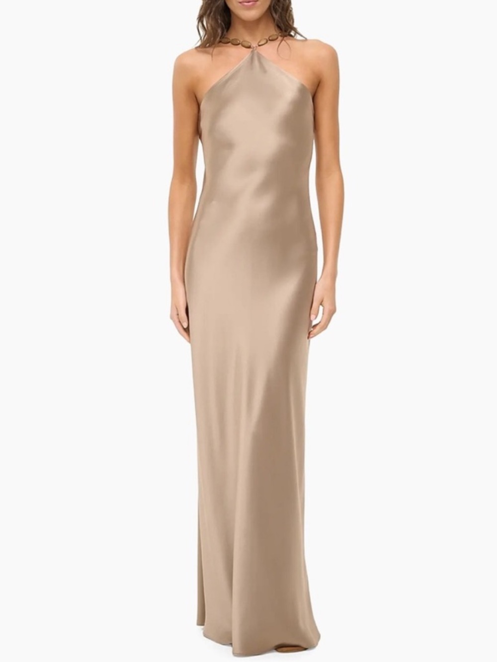 STAUD Cadence Maxi Dress in Dune - Picture 2 of 4